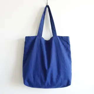 Bavlnený popelín dark cobalt