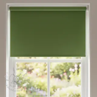 Katoenen popeline forest green