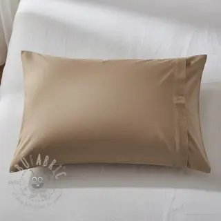 Katoenen popeline taupe