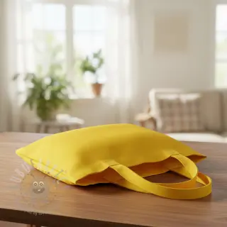Katoenen popeline lemon