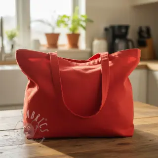 Katoenen popeline red