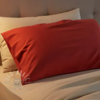 Katoenen popeline red