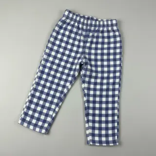 Bavlnená látka FLANNEL Check blue