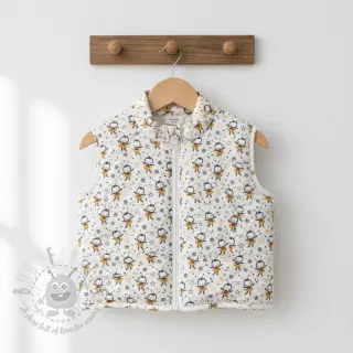 Katoenen stof QUILTING Elisabetta jaune