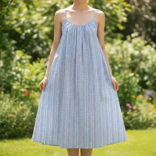 Bavlnená látka JACQUARD Hearts light blue