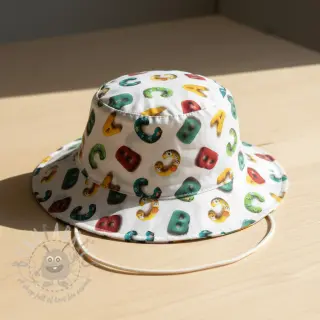 Katoenen stof Dino baby design D digital print