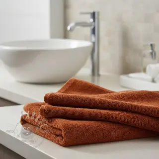 Badstof SPA terracotta