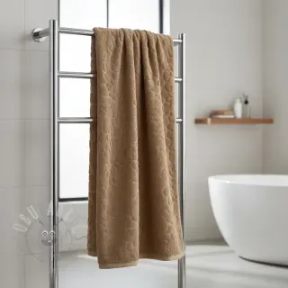 Badstof Animal skin brown