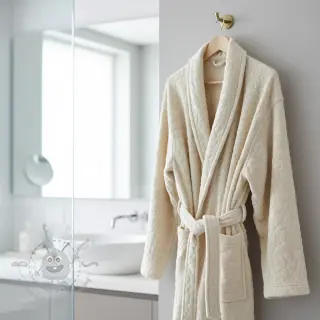 Badstof Animal skin natural washed