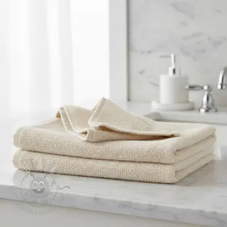 Badstof VELVET BAMBOO sand