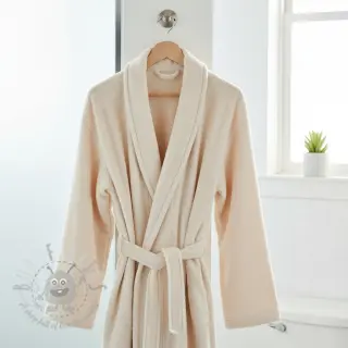 Badstof VELVET BAMBOO sand