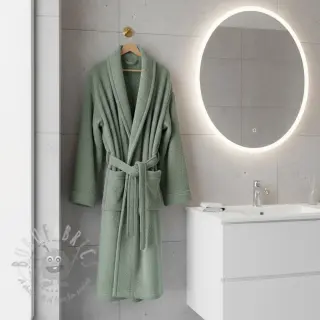 Badstof VELVET BAMBOO green