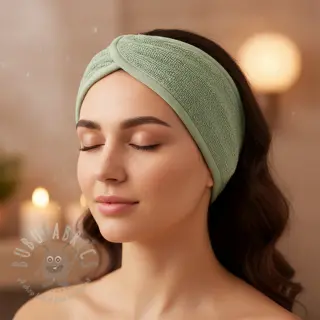 Badstof VELVET BAMBOO green