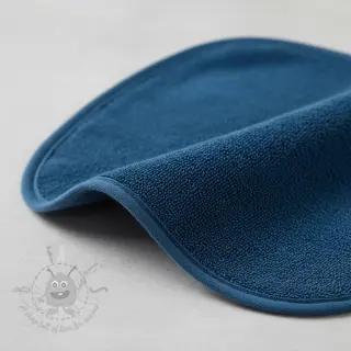 Elastische badstof blue