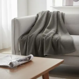 Elastische badstof anthracite