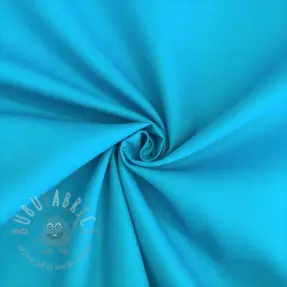 Katoenen popeline aqua
