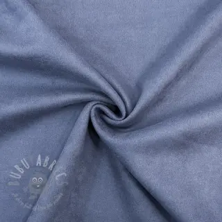 Suèdestof stretch jeans