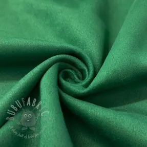 Suèdestof stretch SCUBA dark green