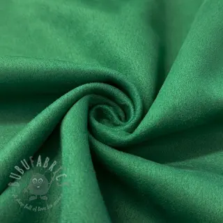 Suèdestof stretch SCUBA dark green