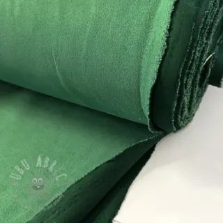 Suèdestof stretch SCUBA dark green