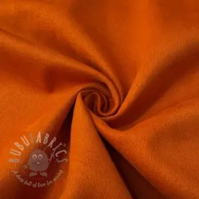 Suèdestof stretch SCUBA orange
