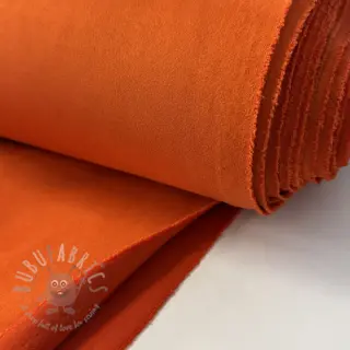 Suèdestof stretch SCUBA orange