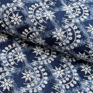 JEANS DENIM EMBROIDERY Fera design B