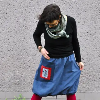 Voorgewassen linnen jeans