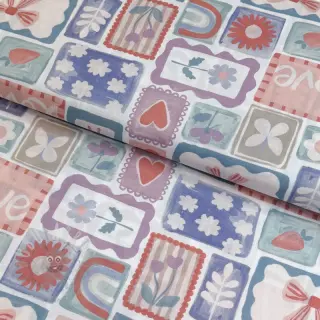 Katoenen stof Patchwork digital print