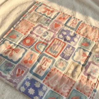 Katoenen stof Patchwork digital print