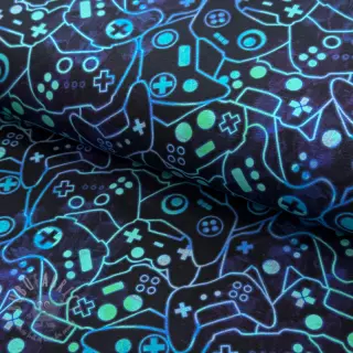Tricot Gamecontrollers digital print