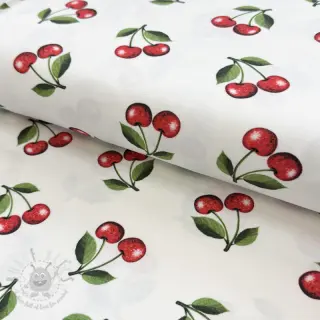Tricot Cherries digital print