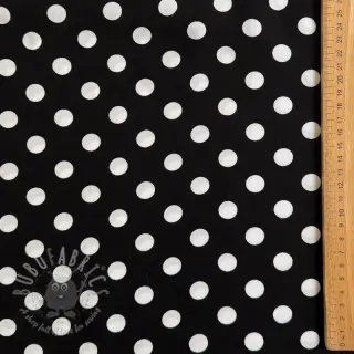 Viscose RADIANCE Polka dot black
