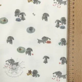 Tricot Dogs digital print ORGANIC