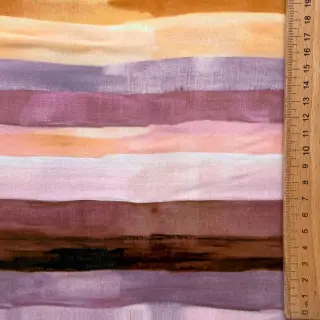 Viskóza RADIANCE Stripes lavender digital print