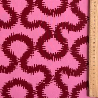 Viskóza STRETCH Abstract pink