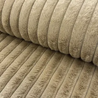 Umelá kožušina Stripes Luxe beige