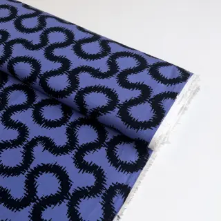 Viskóza STRETCH Abstract blue