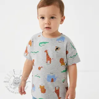 Tricot Safari melange grey