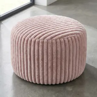 Umelá kožušina Stripes Luxe old rose