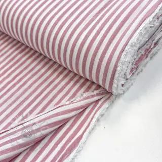 Dubbelgaas/mousseline YARN DYED Summer stripe rose