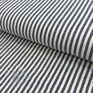 Dubbelgaas/mousseline YARN DYED Summer stripe navy