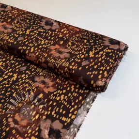 Viscose SATIN Abstract flow digital print