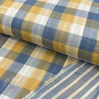 Dubbelgaas/mousseline DOUBLE SIDED Summer Check