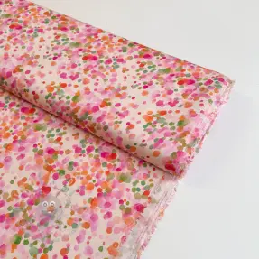 Viscose SATIN Dots digital print