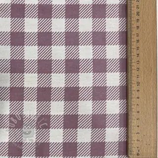 Katoenen stof FLANNEL BIG Check mauve