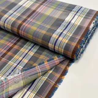 Katoenen stof YARN DYED Check Nina multi