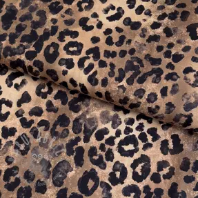 Katoenen stof VISCOSE Animal skin digital print