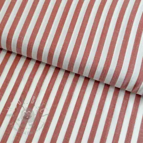 Viscose YARN DYED Stripes SMALL orange