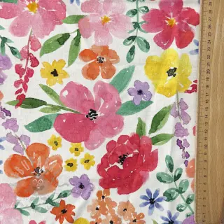 Decoratiestof Floral Spark Party digital print